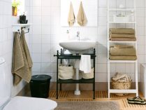 Muebles Ikea para un cuarto de baño pequeño