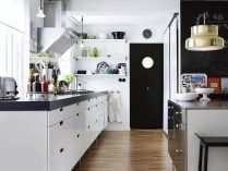 Muebles modernos para una cocina nórdica